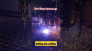 Cutting plasma Cnc ficep kronos sp 🇮🇹 machine cnc [upl. by Saucy]