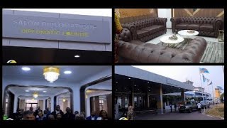 🔴Aéroport international de N’djili  inauguration du salon diplomatique nouvellement rénové [upl. by Melinda174]