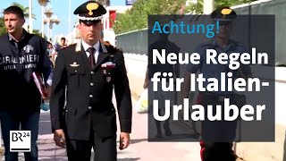 Achtung Neue Regeln für ItalienUrlauber  BR24 [upl. by Polk]