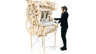 Geniales Musikinstrument aus Holz und 2000 Murmeln  Wintergatan  The Marble Machine [upl. by Haleelahk]