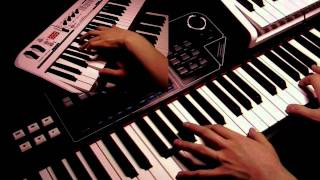 Baba ORiley  Synth and Piano Cover played live [upl. by Carilla]