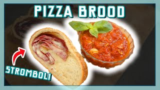 PIZZA BROOD DE STROMBOLI  EtenmetNick  How to [upl. by Lodnar]