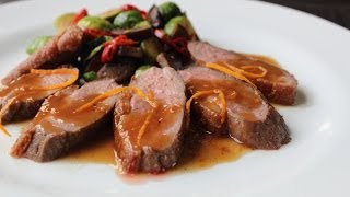 Orange Duck Recipe  Duck Breast a lOrange [upl. by Ahsino]