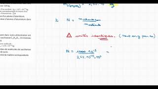 Exercices 1bis Seconde  quotCompter des entités chimiquesquot [upl. by Dripps]