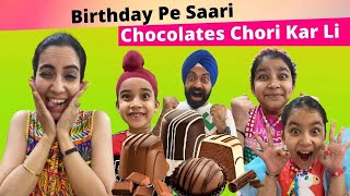 Birthday Pe Saari Chocolates Chori Kar Li  RS 1313 VLOGS  Ramneek Singh 1313 [upl. by Geraud]