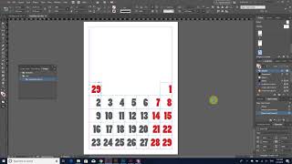 Create calendar automatically in inDesign CC with calendarNalivator [upl. by Ttenyl]