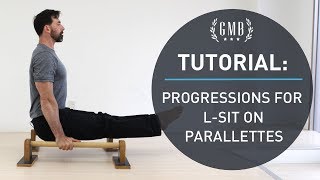 How to Do an LSit on the Parallettes [upl. by Shornick200]