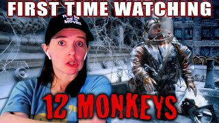 Twelve Monkeys 1995  Movie Reaction  First Time Watching  Crazy Or Time Traveller [upl. by Kcuhc487]