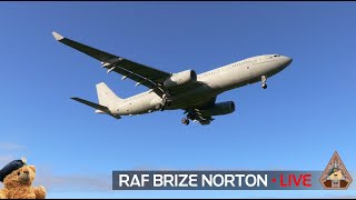 Monday Live Show • RAF Brize Norton Home of the Voyager A400M C130J amp C17 270223 rafcareers [upl. by Esme]