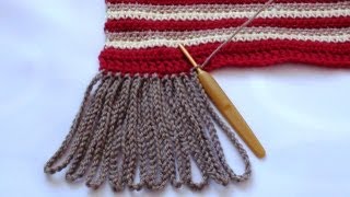 Crochet Chain Tassels [upl. by Fredek486]