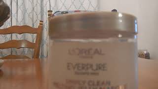 LOREAL EVERPURE SIMPLY CLEAN MELTING JELLY MASQU FOR HAIR HONEST REVIEW [upl. by Foy351]