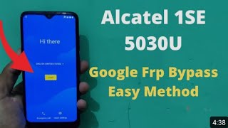 Alcatel 1SE 2024 5030F 5030A 5030D 5030U Remove google account Bypass FRP Without PC [upl. by Geraldina]