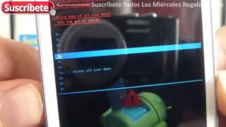 Samsung Galaxy Ace 4 Lite Duos como hacer un hard reset SMG313MLDS español [upl. by Almira]