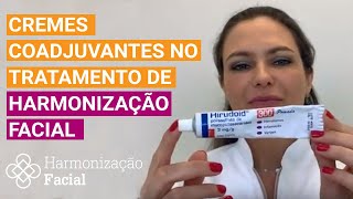 HARMONIZAÇÃO FACIAL  Cremes coadjuvantes no tratamento [upl. by Adnilym590]