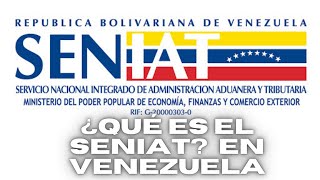 ¿Qué es el SENIAT Unidad Tributaria Hecho Imponible Base Imponible Venezuela  Sistema Tributario 2 [upl. by Ayat580]