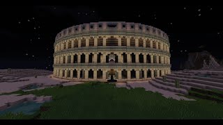 How to make a Minecraft Colosseum Easy Guide [upl. by Whiting8]