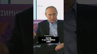 Putin sobre la libertad de orientación sexual en Rusia putin rusia actualidad noticias [upl. by Anastasius778]