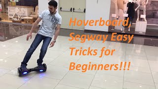 Hoverboard Segway Easy Tricks Tutorial [upl. by Yraunaj]