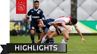 Highlights Ajax O19  Sparta Rotterdam O19 [upl. by Nnaillek]