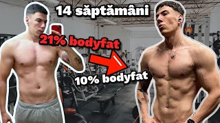 CAT DE USOR E SA AJUNGI LA 10 BODY FAT  Antrenament maniac de picioare [upl. by Sievert]