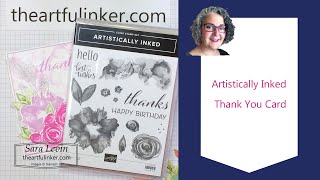 Artistically Inked Thank You Card [upl. by Dustman]