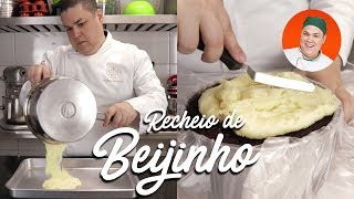 Recheio de Beijinho  Receita fácil para Bolos e Tortas  Fábio Corrêa [upl. by Aicenad139]