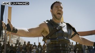 Gladiator 4K HDR  Are You Not Entertained [upl. by Moody347]