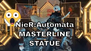 NieRAutomata SQUARE ENIX MASTERLINE 14 Scale Statue on Display at ARTNIA [upl. by Rugen]