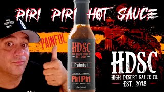 Painful Piri Piri Hot Sauce from High Desert Sauce Co [upl. by Ilamad]