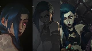 Jinx Arcane Tiktok edits pt 2 she so damn pretty [upl. by Friederike]