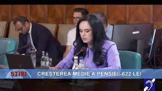 Creșterea medie a pensiei 622 lei [upl. by Adnahsed]