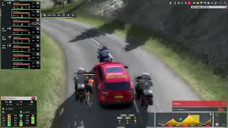 Pro Cycling Manager 2024 Mountain gameplay Isola2000 [upl. by Higgs]