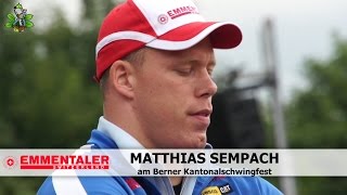 Sempach Matthias am Berner Kantonalschwingfest 2014 StImier [upl. by Chapin]