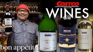 Sommelier Tries Every Costco Wine  World Of Wine  Bon Appétit [upl. by Terzas]