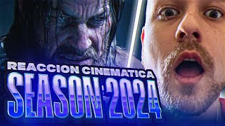 ¡REACCIÓN A LA NUEVA CINEMATICA DEL LOL  TEMPORADA 2024 🤯 [upl. by Yhprum]