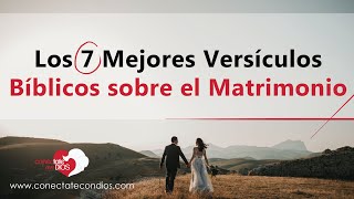 👩‍❤️‍👨 Los 7 Mejores Versículos Bíblicos sobre el Matrimonio Citas Bíblicas para Parejas [upl. by Bekki542]