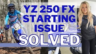 YZ 250FX FUEL LINE  WATCH THIS IF YOUR BIKE WONT START [upl. by Ditmore293]