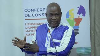 Oumar Lingani CNRST Burkina Faso  CCMATHSPRIMAIRE 051223 [upl. by Nobell379]