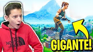 Come diventare GIGANTI su FORTNITE ASSURDO [upl. by Dorina]