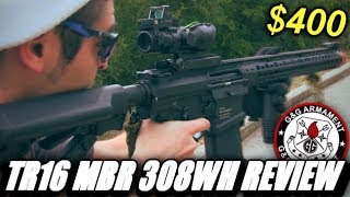 GampG TR16 MBR 308WH Airsoft Rifle Review  Yet Another Great GampG [upl. by Llerrehc]