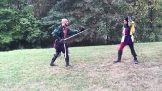 SCA Sword and Buckler Technique for Cut and Thrust or Armored Combat [upl. by Iznik106]