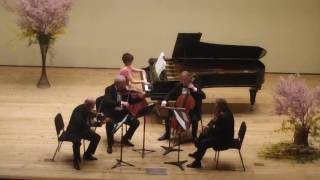 Arensky Piano Quintet in D Major 12 Movement  Kaori Kusakabe amp Stamitz Quartet [upl. by Ranchod]