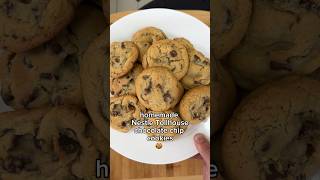 Homemade Nestle Tollhouse chocolate chip cookies recipe cookies baking recipes [upl. by Kaila]