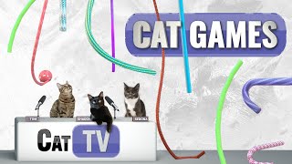 CAT Games  Paws amp Play String Animations for Cats 🐱🎬  String Videos For Cats to Watch 😼 [upl. by Yborian158]