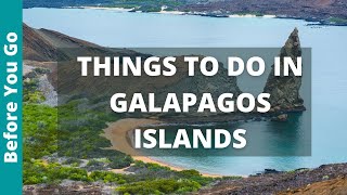 10 AMAZING Things to do in the GALAPAGOS Islands Ecuador [upl. by Blayne]