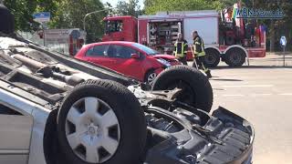 Ludwigshafen Unfall Raschig Wollstraße [upl. by Nelag]