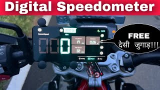 FREE Digital GPS Speedometer Odometer Speed Tracker App For Bikes amp Scooters [upl. by Chesnut]