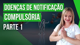 DOENÇAS DE NOTIFICAÇÃO COMPULSÓRIA Parte 1  Profª Juliana Mello [upl. by Hillyer394]