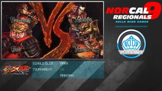 NCR9 Marn vs MarkMan  Street Fighter X Tekken Single Elim Tournament [upl. by Anaimad]