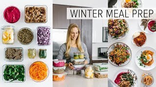 MEAL PREP for WINTER  healthy recipes  PDF guide [upl. by Chapman]